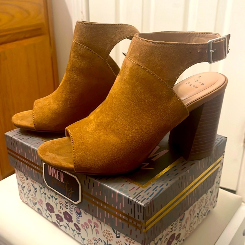 Joanna Peep Toe Heels - A New Day